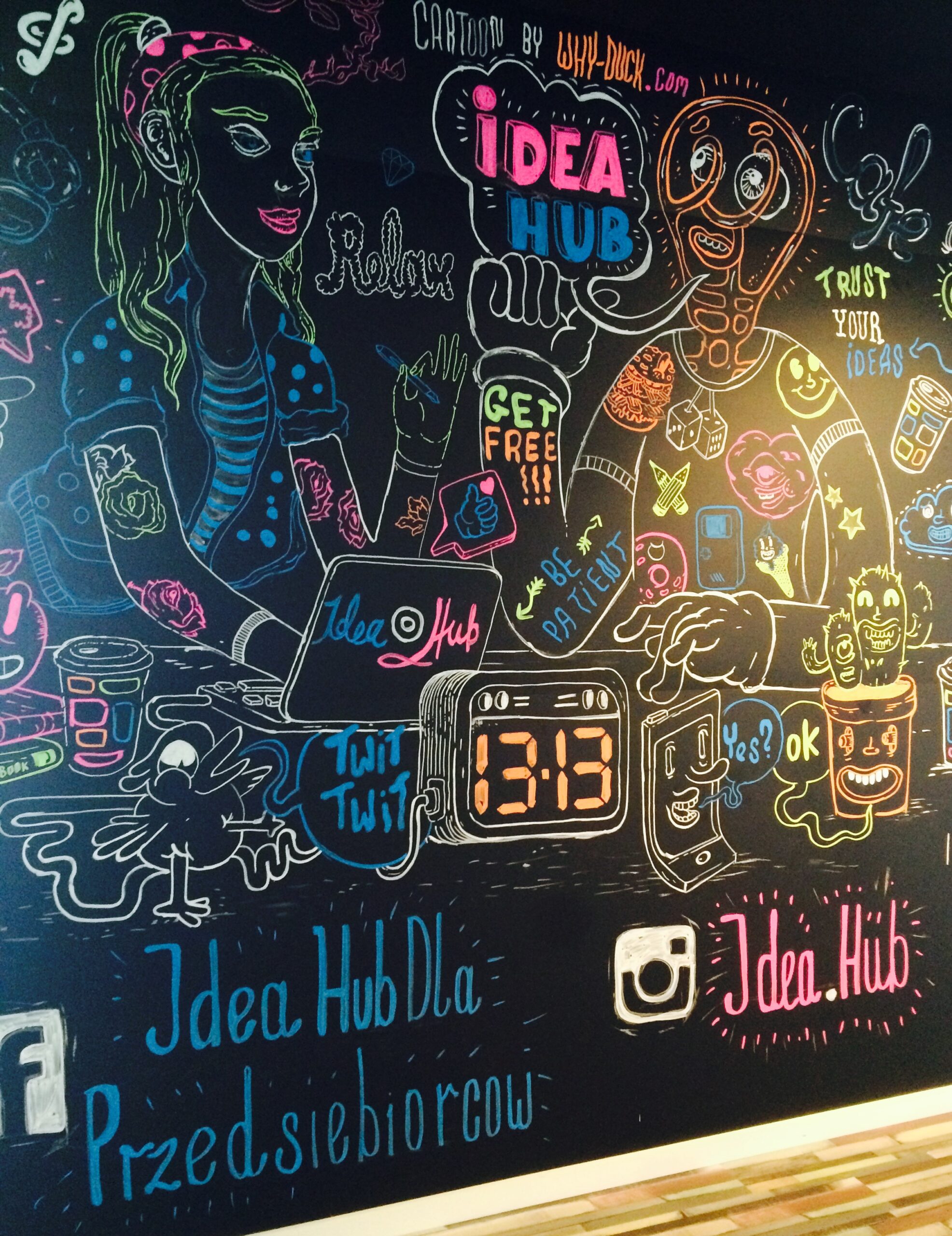 IdeaHub grafiti